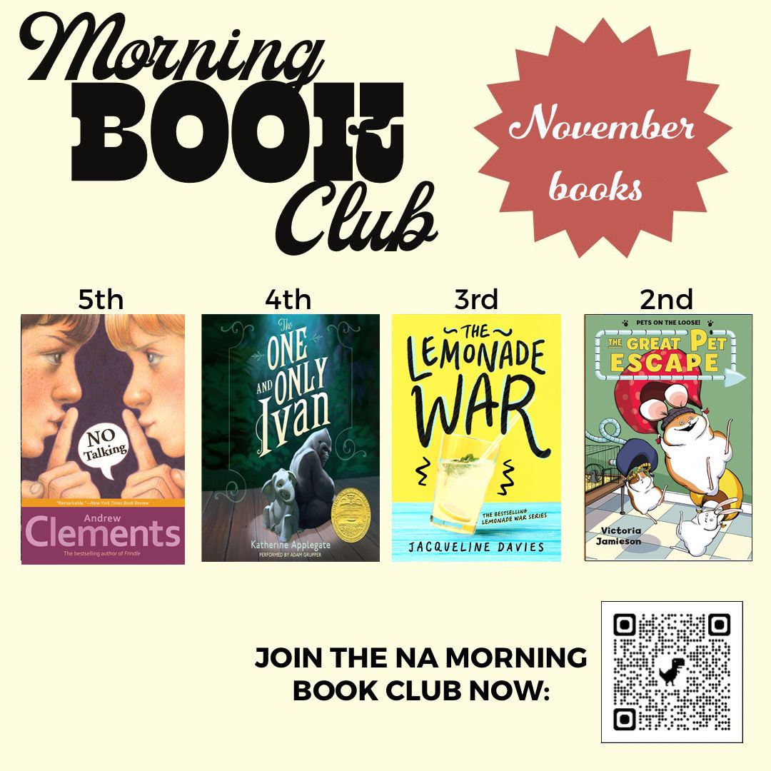 October 2024 Book Club