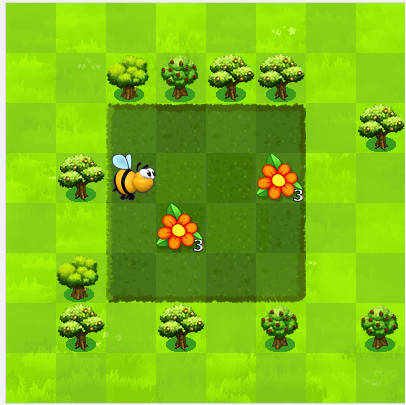 Bee sequence game